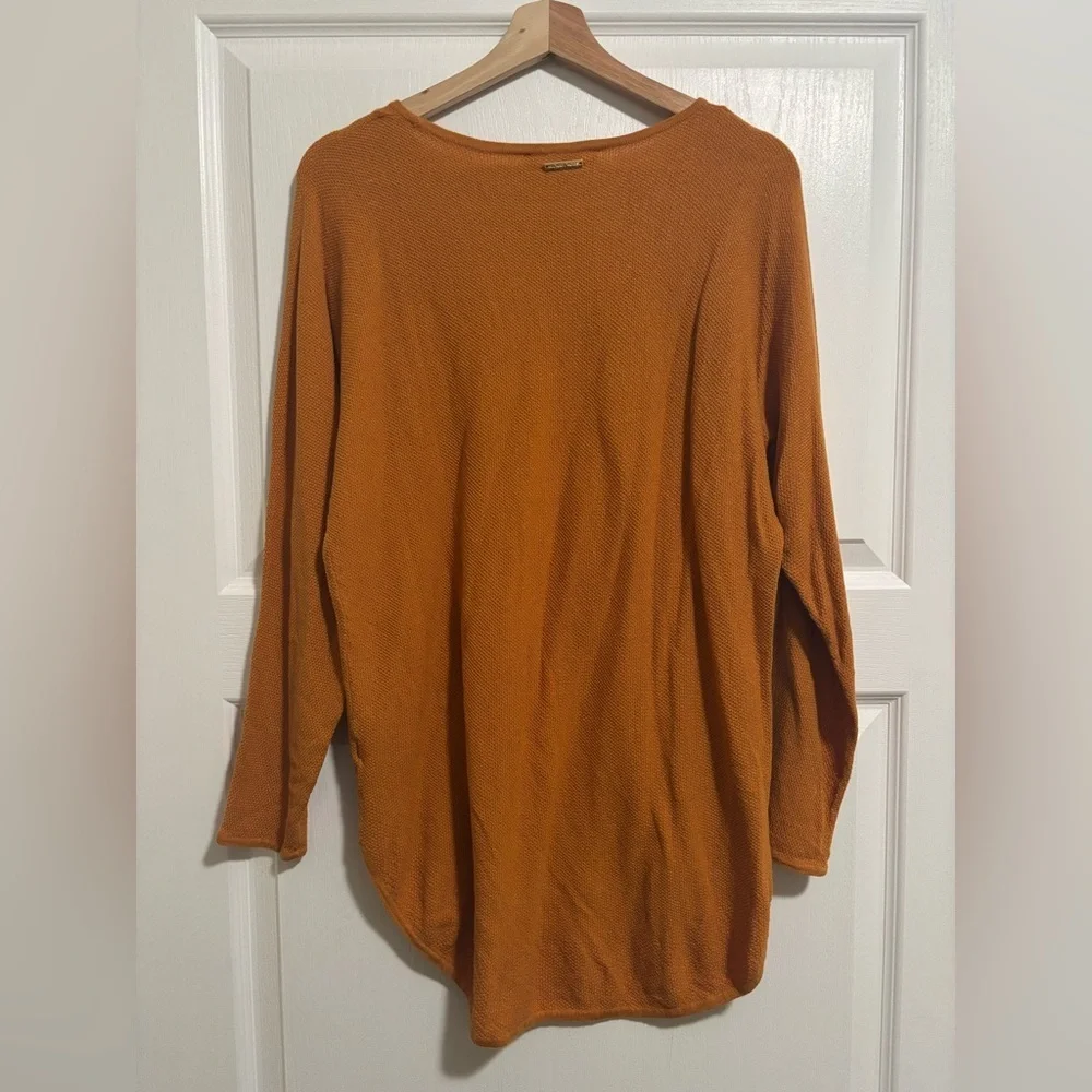 MICHAEL KORS Burnt Orange Tunic Sweater - Picture 4 of 4